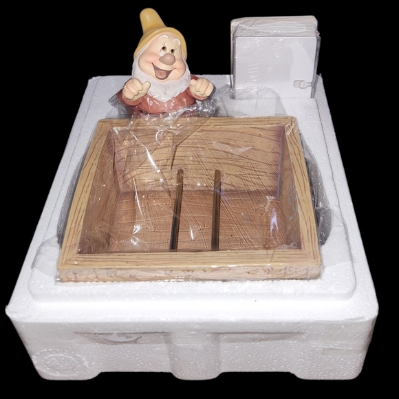 White Address Card Holder